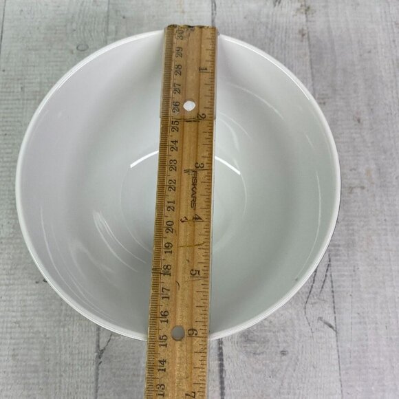 Home Target DUSK Brown Geometric Leaves White Stoneware Soup Cereal Bowls  Set 2 - Picture 11 of 16